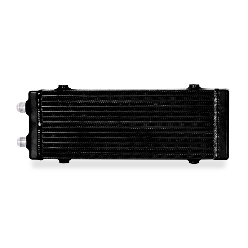 Mishimoto Universal Medium Bar and Plate Dual Pass Black Oil Cooler - DTX Performance