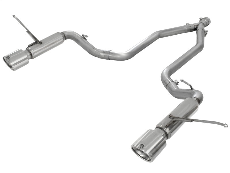 aFe MACHForce XP 14+ Jeep Grand Cherokee V6 3.0L (td) 2.5in DPF-Back 409SS Exhaust w/Resonators - DTX Performance