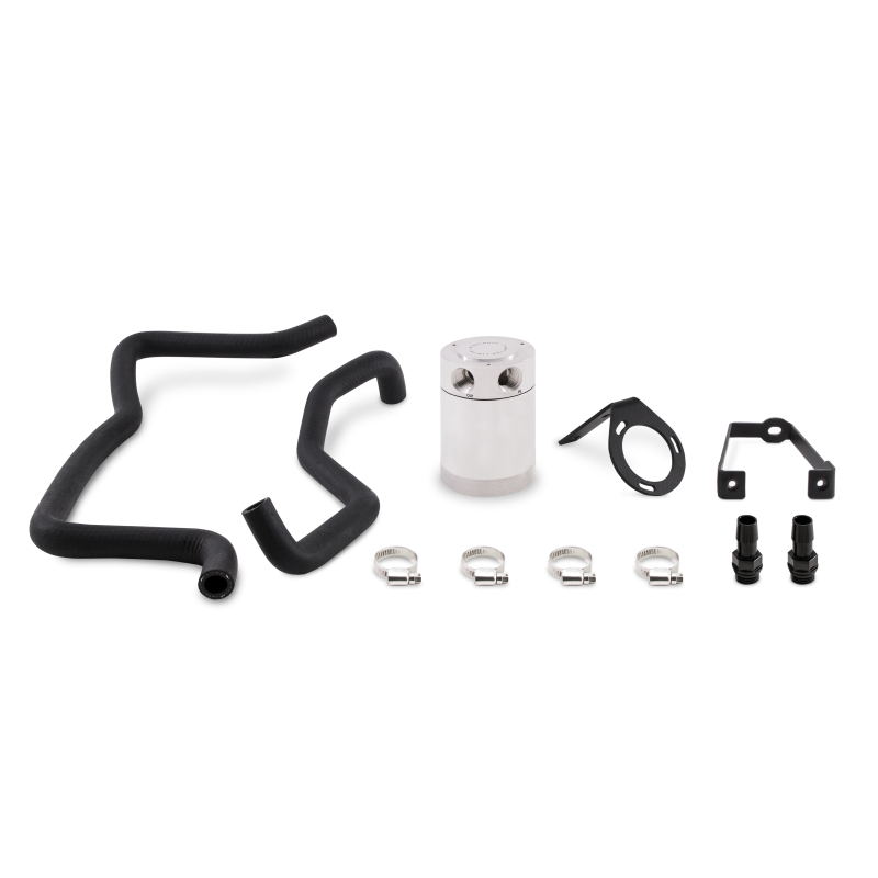 Mishimoto 2015+ Dodge Charger / 2015+ Chrysler 300C 5.7L Direct Fit Oil Catch Can Kit - Polished - DTX Performance