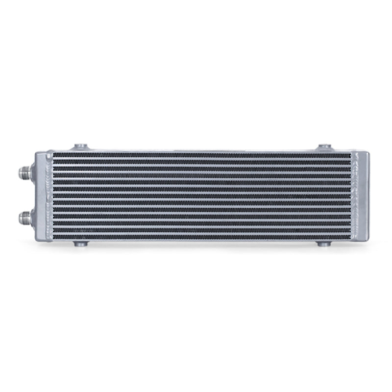 Mishimoto Universal Large Bar and Plate Dual Pass Silver Oil Cooler - DTX Performance