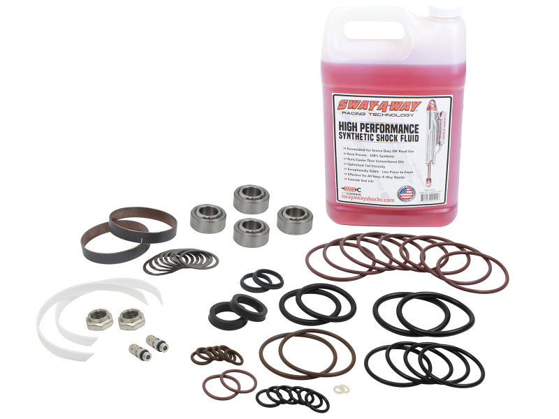 aFe Sway-A-Way Master Rebuild Kit for 3.0 Shock w/ 1in Shaft - Gen 1 - DTX Performance