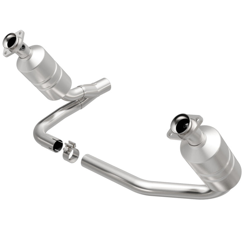 MagnaFlow Conv DF 07-09 Dodge Dakota 3.7L/4.7L /07-09 Mitsubishi Raider 3.7L Y-Pipe Assembly - DTX Performance