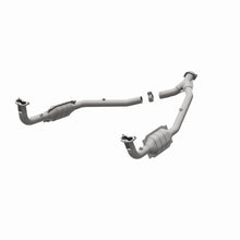 Load image into Gallery viewer, MagnaFlow Conv DF 97 Land Rover Defender 90 4.0L Y-Pipe Assy / 96-99 Discovery 4.0L Y-Pipe Assy - DTX Performance