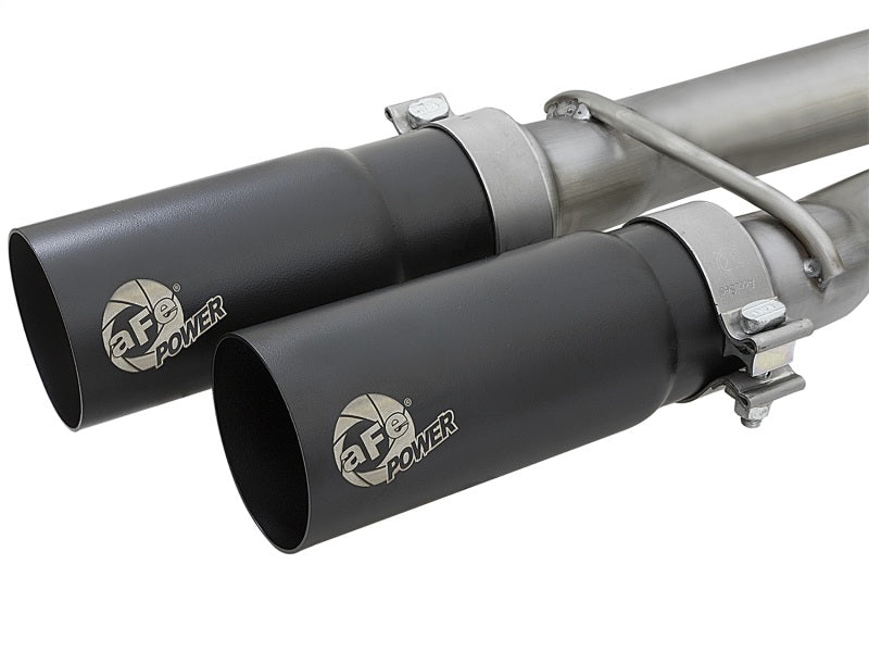 aFe Rebel Series 3in 409 SS Cat-Back Exhaust w/ Black Tips 04-15 Nissan Titan V8 5.6L - DTX Performance