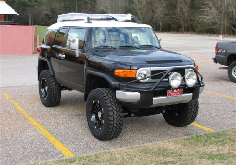 N-Fab Pre-Runner Light Bar 06-17 Toyota FJ Cruiser - Tex. Black - DTX Performance