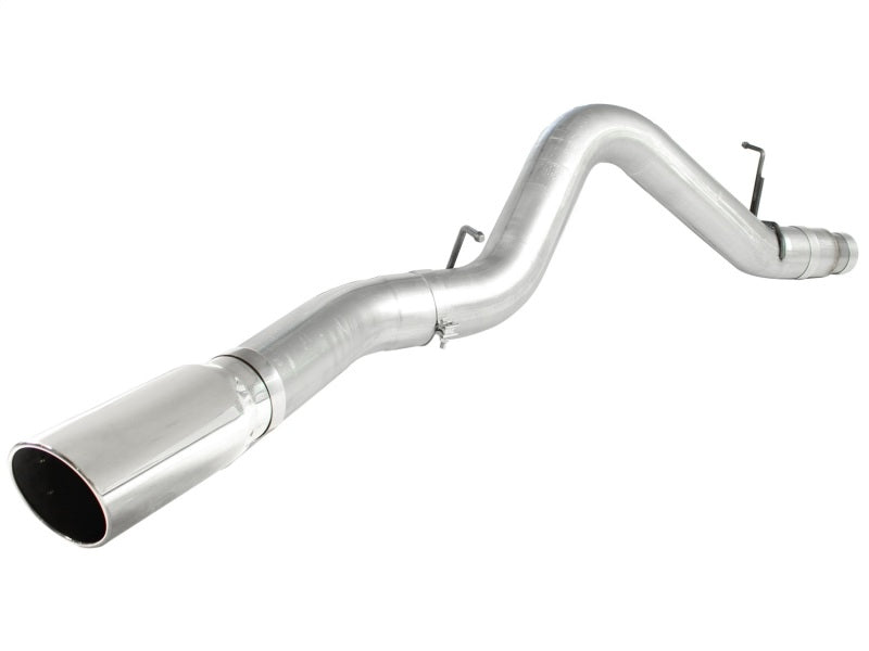 aFe Atlas Exhaust 5in DPF-Back Al Steel 11-13 GM Diesel Trucks V8-6.6L (td) LML (Pol Tip) - DTX Performance