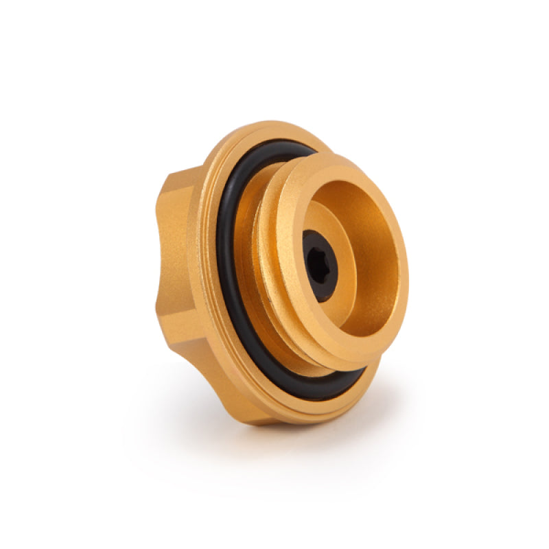 Mishimoto Subaru Oil FIller Cap - Gold - DTX Performance