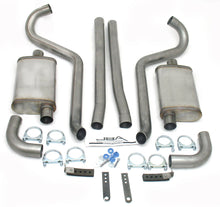 Load image into Gallery viewer, JBA 65-70 Ford Mustang 260-428 409SS Dual Turn Down Header Back Exhaust - DTX Performance