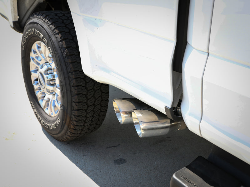 aFe Rebel Series 3in 409 SS Cat-Back Exhaust w/ Polish Tips 17-20 Ford F-250 V8 6.2L - DTX Performance