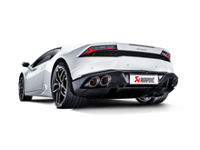 Load image into Gallery viewer, Akrapovic 16-16 Lamborghini Huracan LP 580-2 Coupe/Spyder Slip-On Line (Titanium) w/ Carbon Tips - DTX Performance