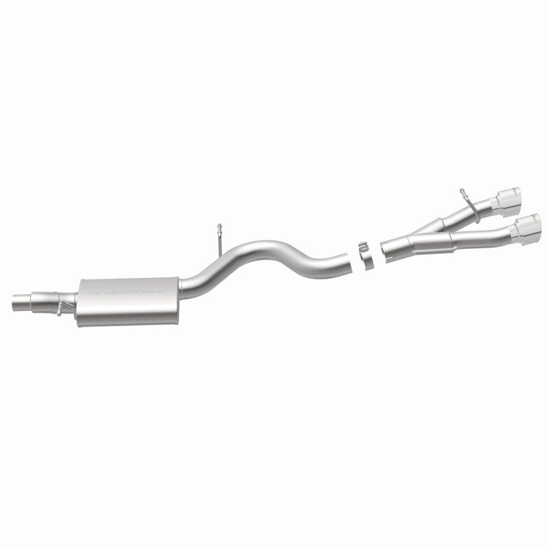 MagnaFlow 12-13 VW Golf L4 2.0L Turbocharged Dual Center Rear Exit Stainless Cat Back Perf Exhaust - DTX Performance