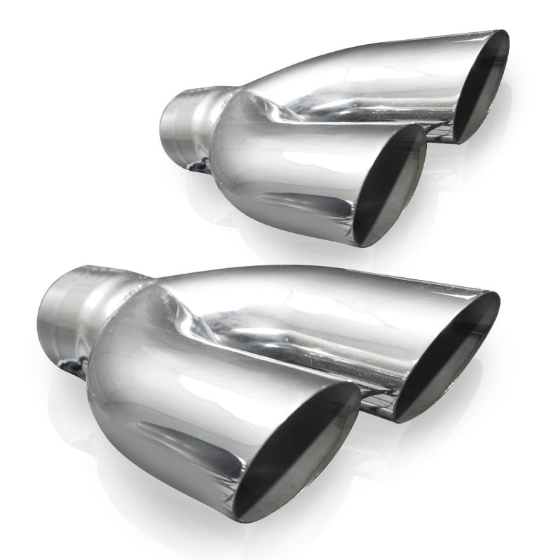 Stainless Works Y Tips 2in ID Inlet 2in Outlets - DTX Performance