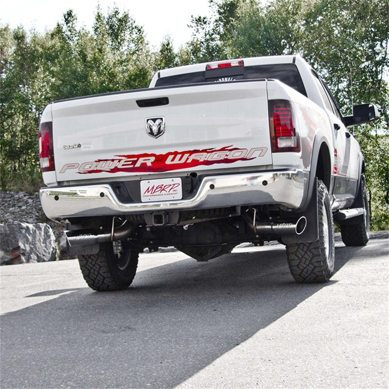 MBRP 14-16 Ram 2500 6.4L 4in 409 SS Dual Side Split Outlet Cat Back Exhaust - DTX Performance