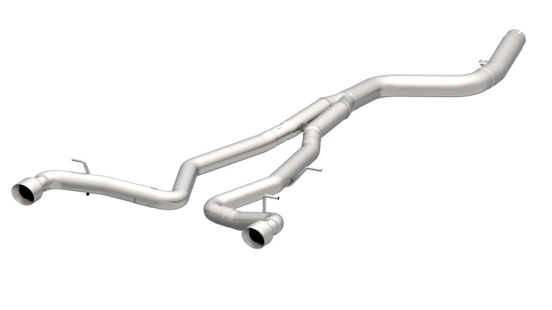 Kooks 2020 Toyota Supra 3.5in x 3in SS Muffler Delete Catback Exhaust w/Polished Tips - DTX Performance