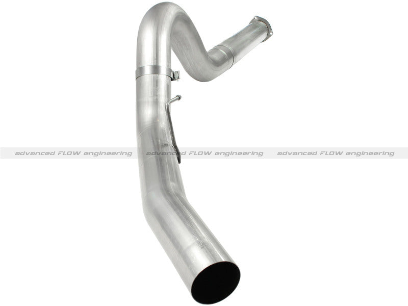 aFe Atlas 5in DPF-Back Aluminized Steel Exh Sys, Ford Diesel Trucks 11-14 v8-6.7L (td) No tip - DTX Performance