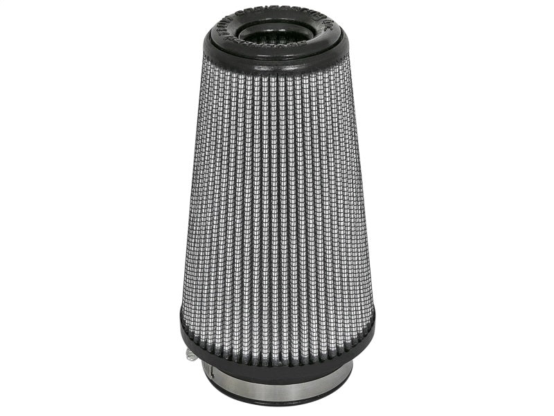 aFe MagnumFLOW Air Filters PDS Clamp On A/F 3-1/2F x 5B x 3-1/2T (Inv) x 8H - DTX Performance