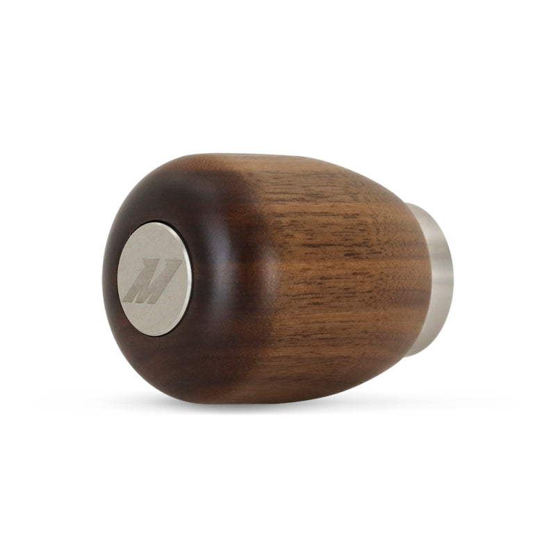 Mishimoto Short Steel Core Wood Shift Knob - Walnut - DTX Performance