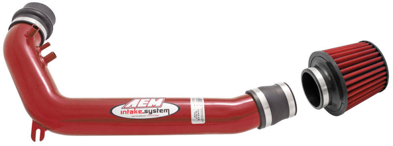 AEM 92-94 Nissan 240SX Red Short Ram Intake - DTX Performance