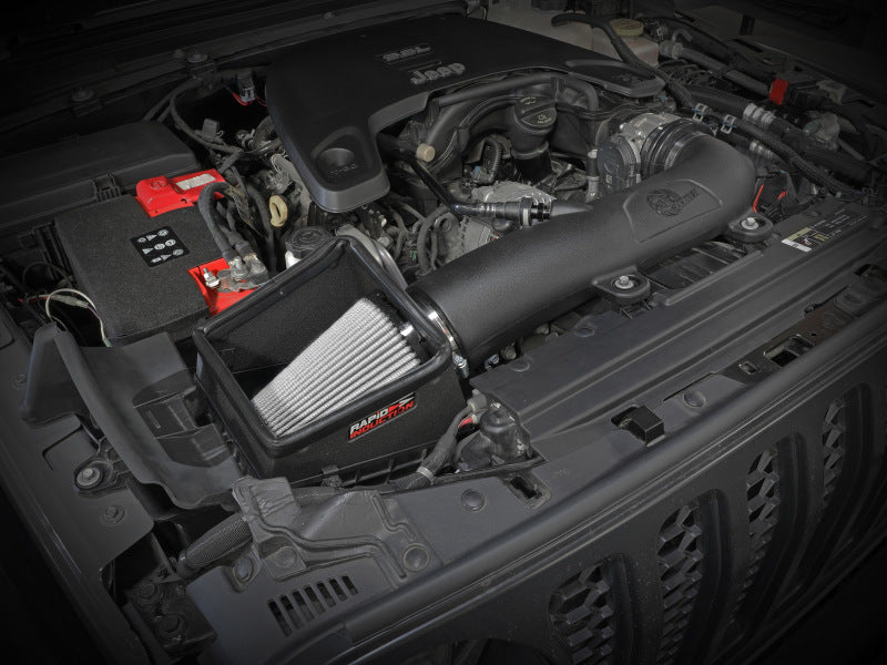 aFe Magnum FORCE Pro Dry S Cold Air Intake System 18-21 Jeep Wrangler(JL)/Gladiator(JT) 3.6L - DTX Performance