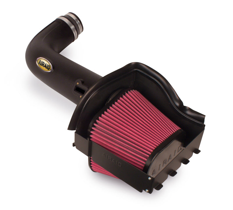 Airaid 2010 Ford F-150 Raptor 5.4L CAD Intake System w/ Tube (Oiled / Red Media) - DTX Performance