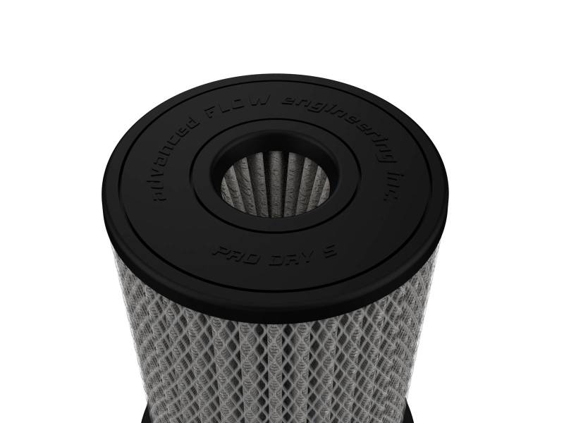 aFe MagnumFLOW Air Filters 3in F x 5-1/2in B x 5-1/4in T (Inverted) x 8in H - Pair - DTX Performance