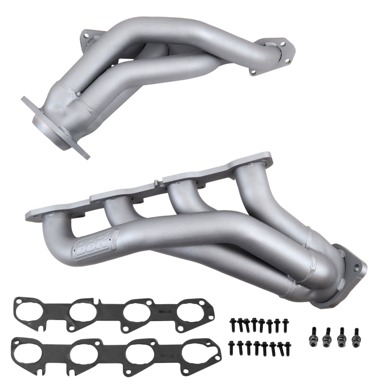 BBK 05-10 Dodge Hemi 6.1L Shorty Tuned Length Exhaust Headers - 1-7/8in Titanium Ceramic - DTX Performance