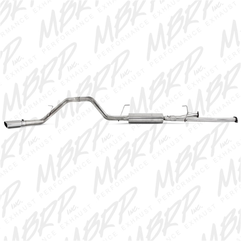 MBRP 2009-2010 Toyota Tundra 5.7L EC-Std. & SB/CC-SB Cat Back Single Side - DTX Performance