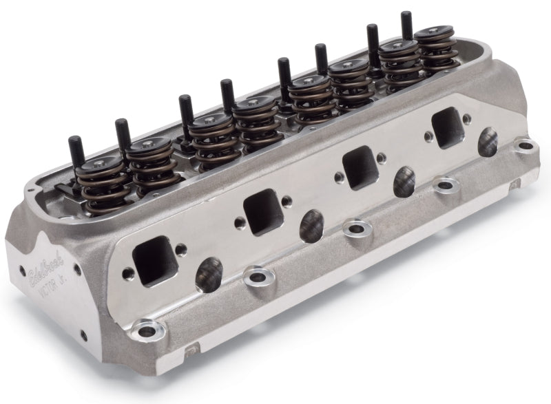 Edelbrock Single Victor Jr 289-351W-Flat Tap Head - DTX Performance