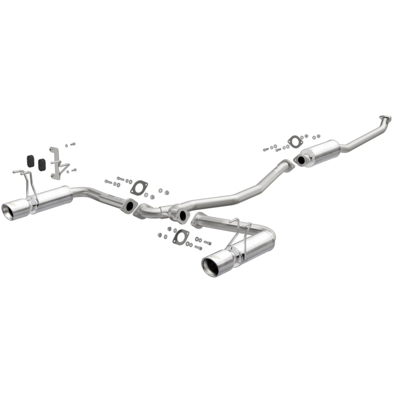 MagnaFlow 16-18 Honda Civic L4 2.0L Street Series Cat-Back Exhaust w/ Polished Tips - DTX Performance