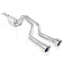 Load image into Gallery viewer, Stainless Works 2006-09 Trailblazer SS 6.0L 2-1/2in Chambered Exhaust X-Pipe Center Bumper Exit - DTX Performance