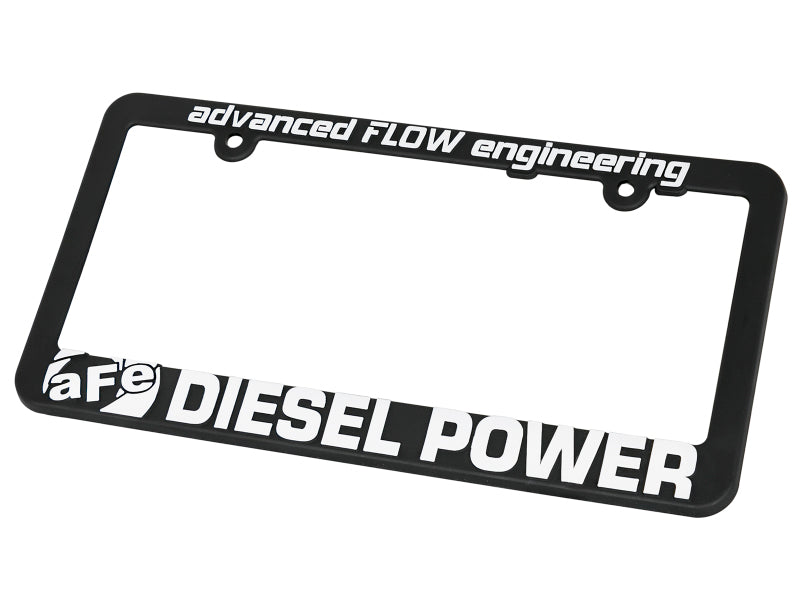 aFe POWER Diesel Performance License Plate Frame - DTX Performance