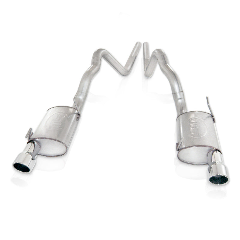 Stainless Works 2007-10 Shelby GT500 3in Catback S-Tube Mufflers - DTX Performance