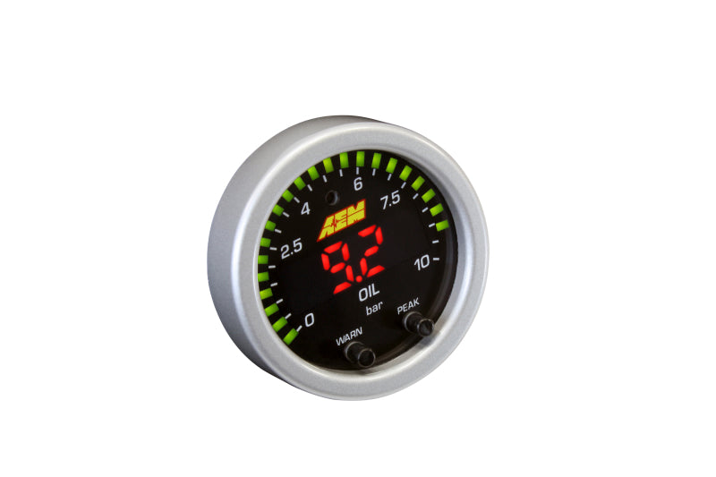 AEM X-Series 0-150 Oil Pressure Gauge Kit - DTX Performance