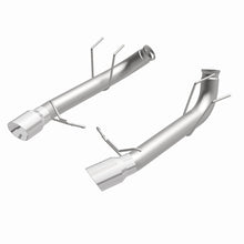 Load image into Gallery viewer, MagnaFlow 13 Ford Mustang Dual Split Rear Exit Stainless Axle-Back Cat Back Exhaust (Competition) - DTX Performance