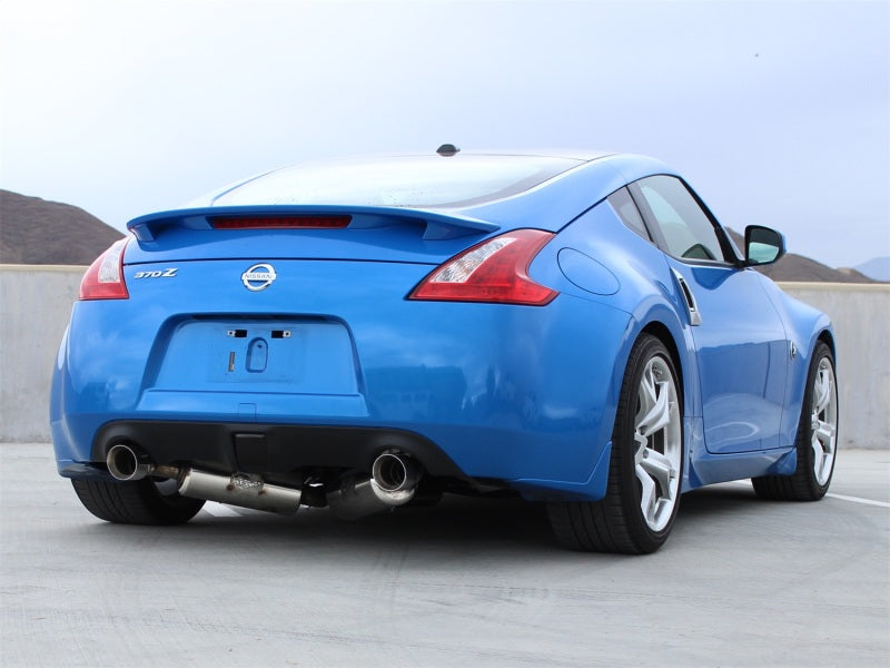 aFe Takeda 2.5inch SS Exhaust Cat-Back 09-13 Nissan 370Z V6 3.7L Polished Tips - DTX Performance