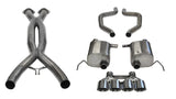 Corsa 2015+ Chevrolet Corvette C7 Z06 2.75in Dual Rear Xtreme Cat-Back Exhaust w/ Quad Polished Tips