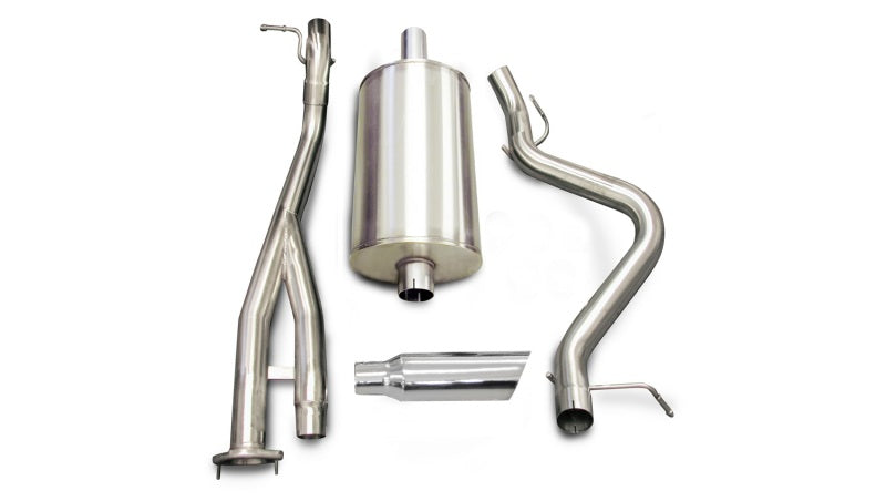 Corsa/dB 03-06 Chevrolet Silverado Short Bed SS 6.0L V8 Polished Sport Cat-Back Exhaust - DTX Performance