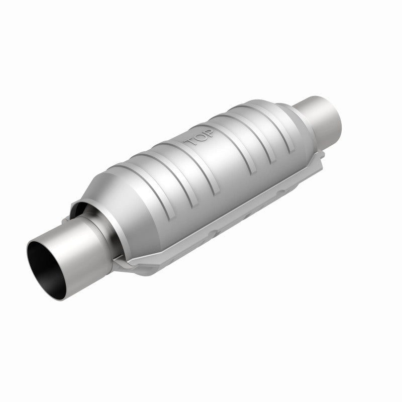 MagnaFlow Catalytic Converter 2 in Inlet 2 in Outlet 11 in Length SS - DTX Performance