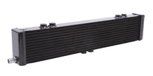 Load image into Gallery viewer, Edelbrock Heat Exchanger Single Pass Dual Row 22 000 Btu/Hr 26 5In W X 5In H X 2 62In D Black - DTX Performance