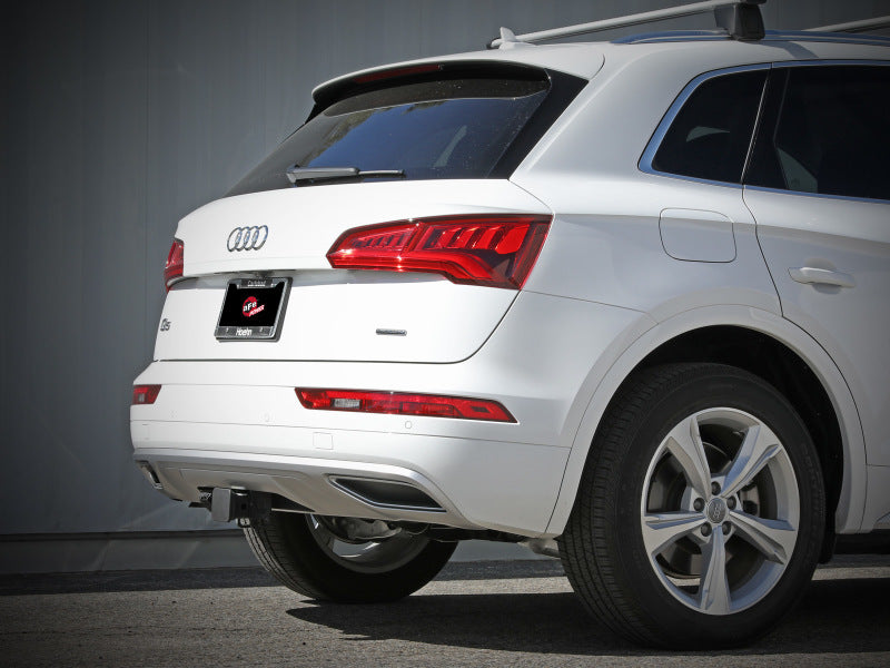 aFe MACH Force-Xp 17-21 Audi Q5 L4-2.0L (T) 3in to 2.5in Stainless Steel Cat-Back Exhaust System - DTX Performance