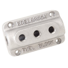 Load image into Gallery viewer, Edelbrock Fuel Block Triple As Cast - DTX Performance