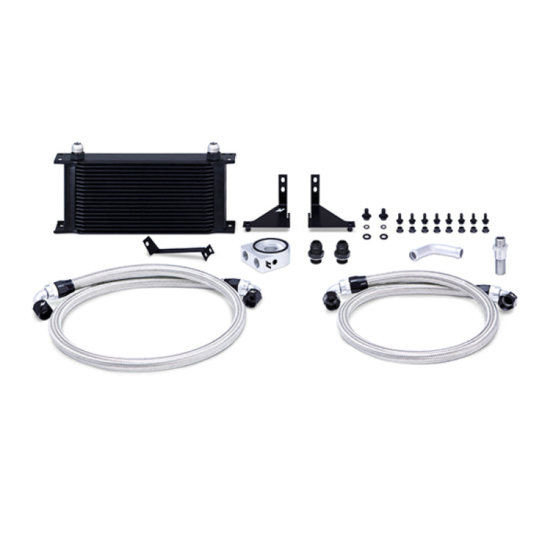 Mishimoto 14-16 Ford Fiesta ST Non-Thermostatic Oil Cooler Kit - Black - DTX Performance