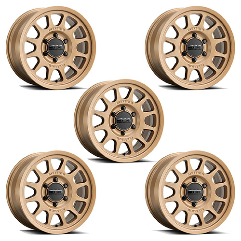 Ford Racing 21-23 Bronco (Excl Bronco Raptor) 17x8.5 Method Bronze Wheel Kit - DTX Performance