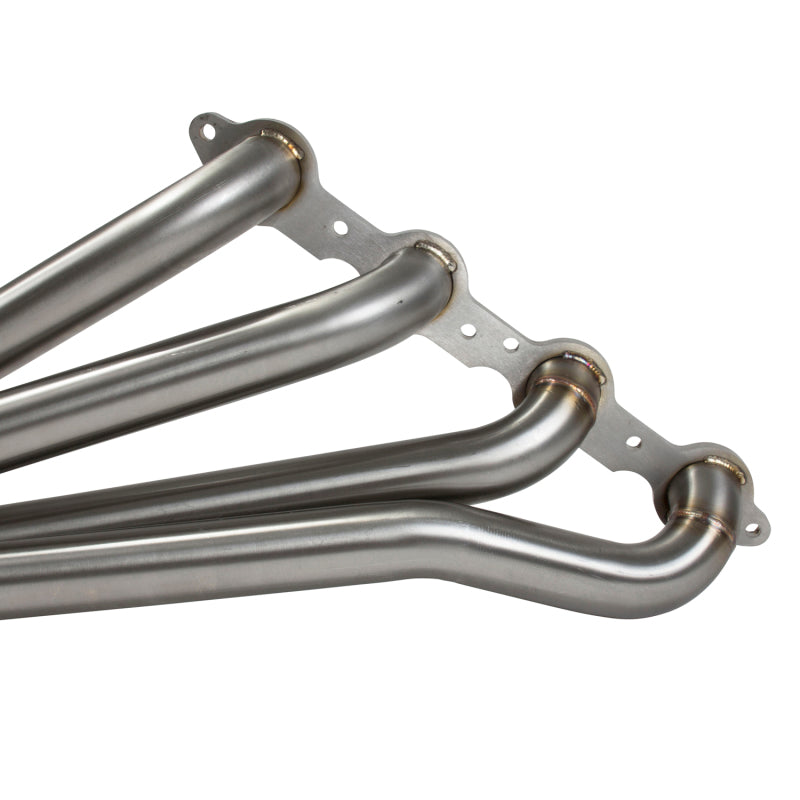 BBK 10-15 Camaro LS3 L99 Long Tube Exhaust Headers With Converters - 1-3/4 304 Stainless - DTX Performance