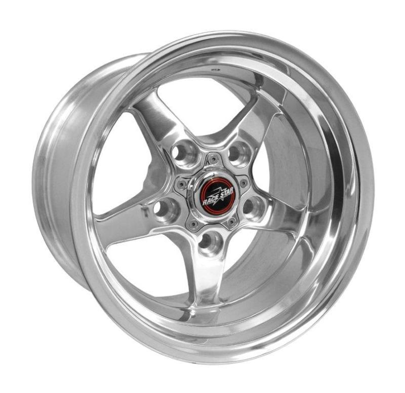 Race Star 92 Drag Star 15x10.00 5x135bc 5.25bs Direct Drill Polished Wheel - DTX Performance