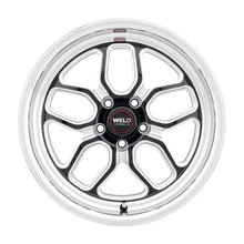 Load image into Gallery viewer, Weld Racing 17x10 Laguna Drag Wheel 5x127 ET38 BS7.00 Gloss BLK MIL DIA 71.5 - DTX Performance