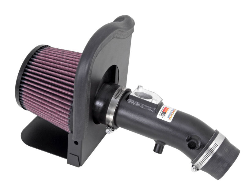 K&N 06-10 Toyota Yaris L4-1.5L Flat Black Typhoon Short Ram Intake - DTX Performance