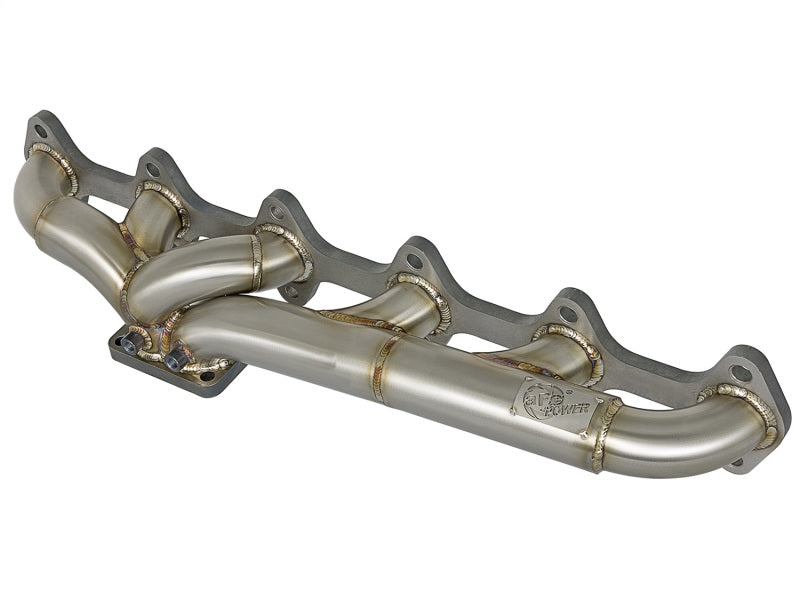 aFe Twisted Steel Header w/ T4 Turbo Manifold 03-07 Dodge Diesel L6-5.9L - DTX Performance