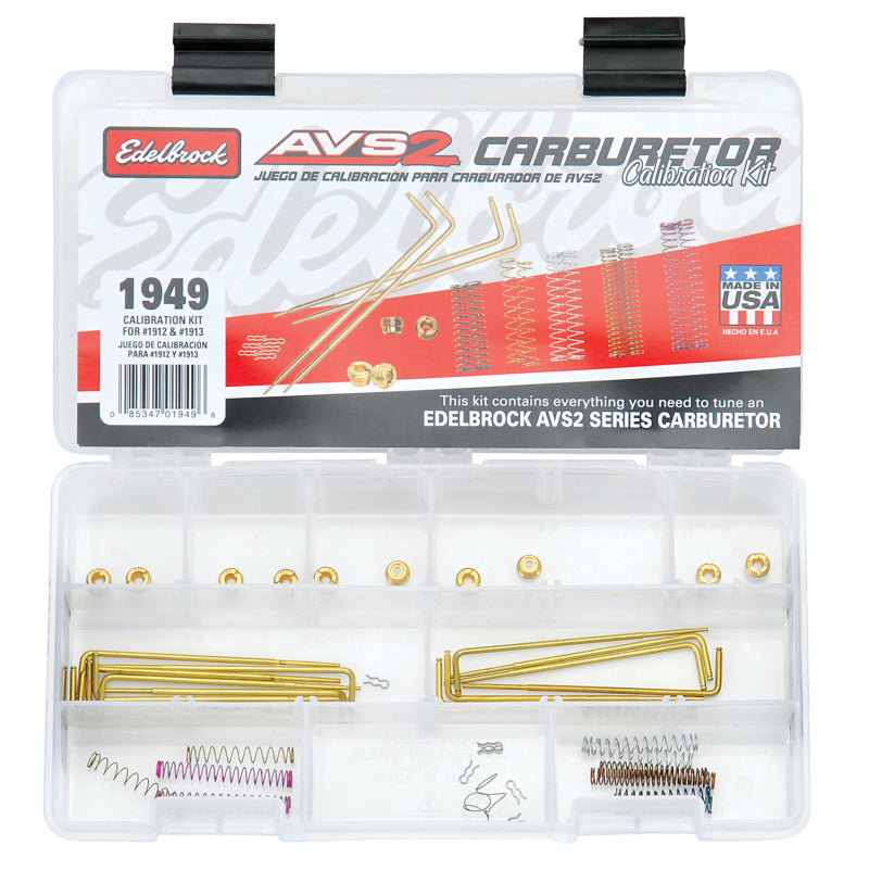 Edelbrock Calibration Kit for 1912 / 1913 - DTX Performance