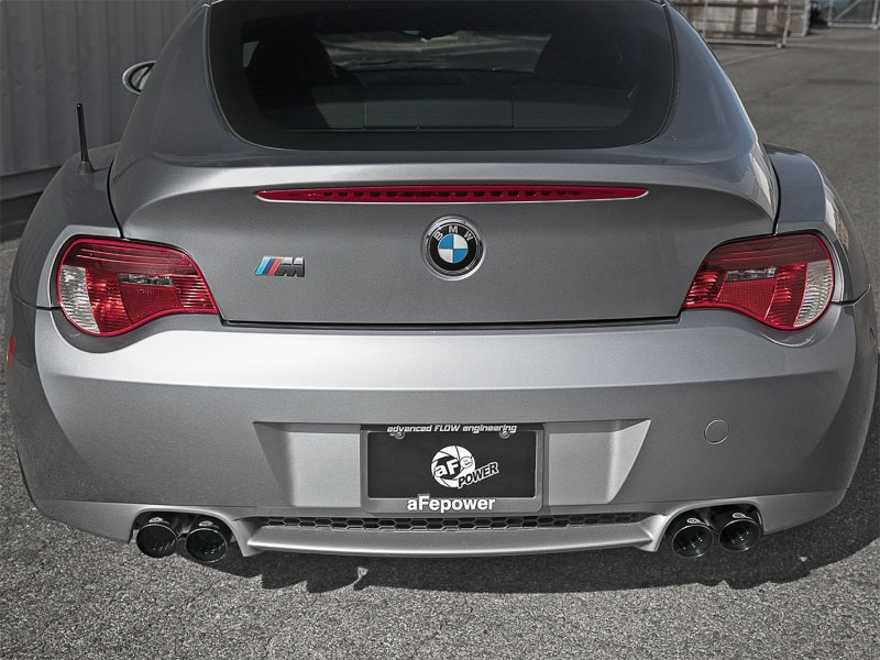 aFe MACH Force-Xp 2-1/2in 304 SS Cat-Back Exhaust w/ Black Tips 05-08 BMW Z4 M Coupe (E86) L6 3.2L - DTX Performance